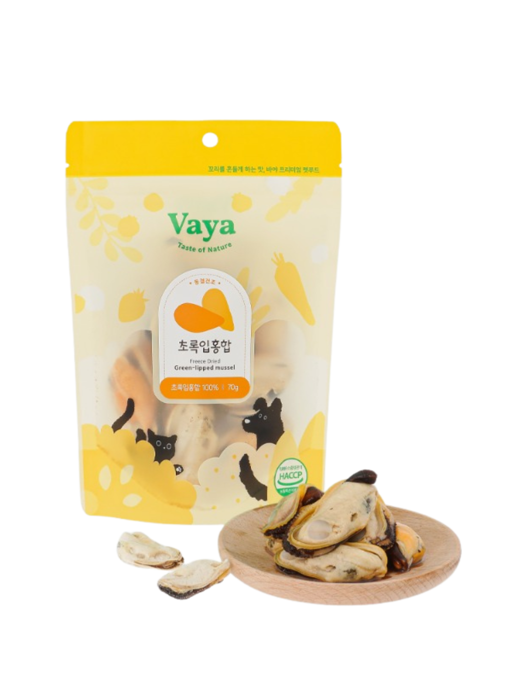 VAYA｜韓國凍乾小食 綠唇貽貝