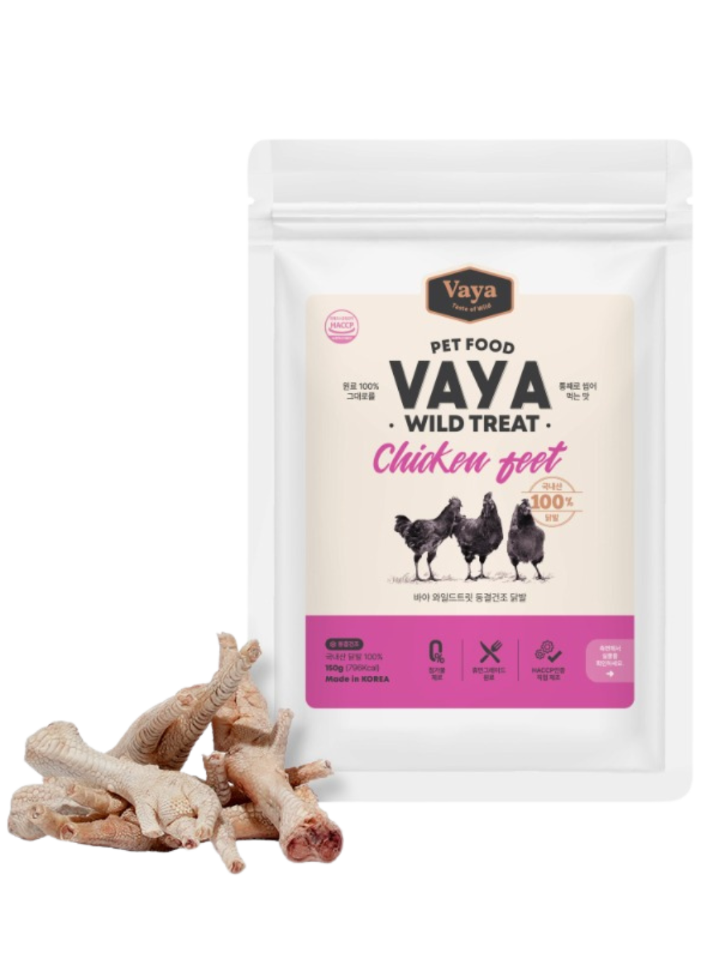 VAYA｜韓國凍乾小食 雞腳