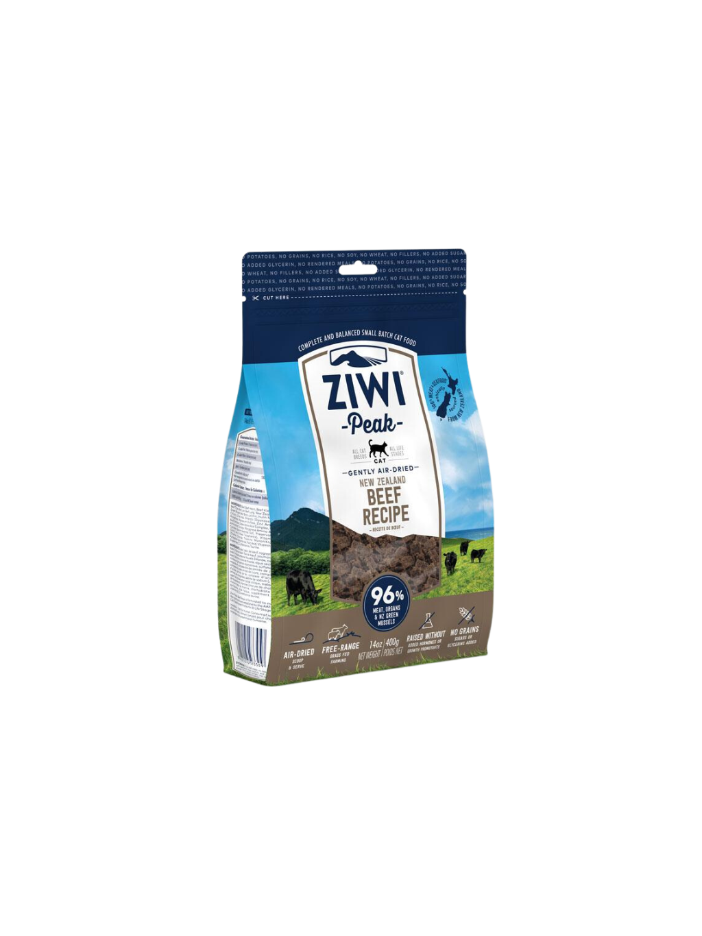 ZIWI Peak | 風乾脫水貓糧 牛肉配方