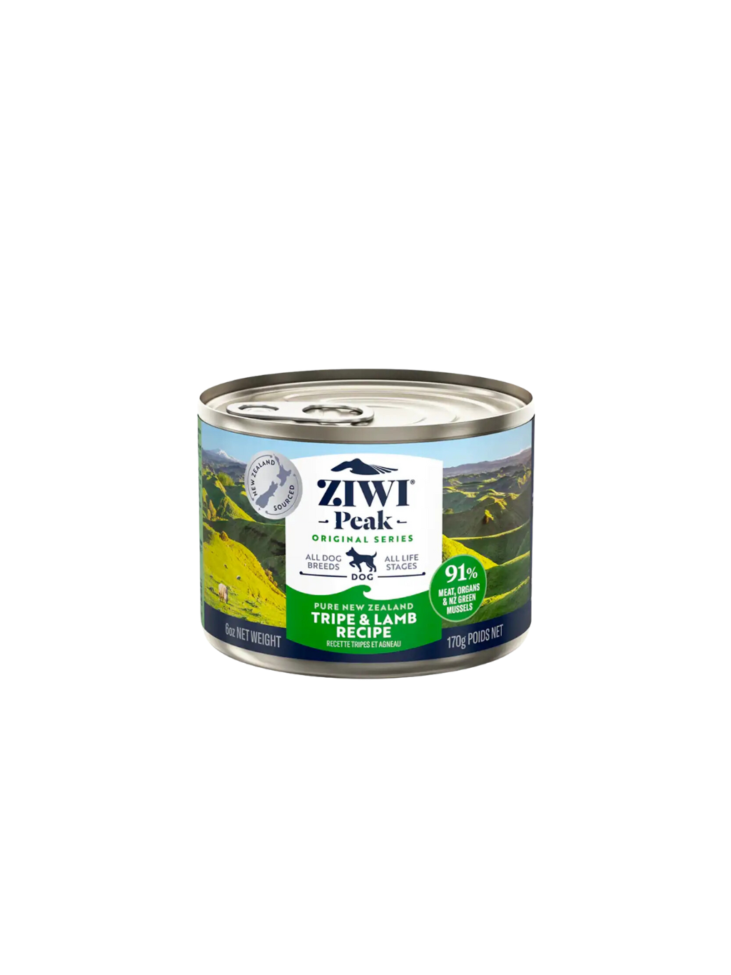 ZIWI Peak | 狗罐頭 羊草胃和羊肉配方 170g