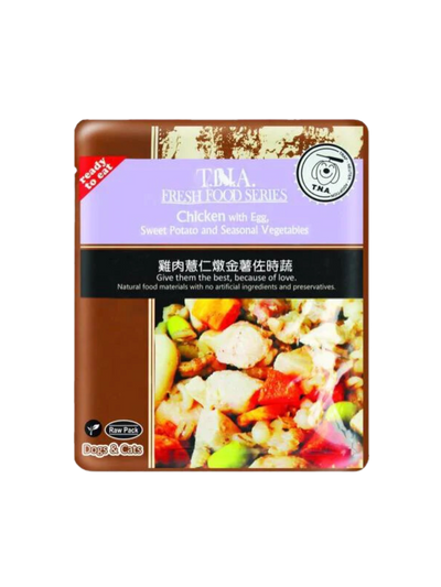 T.N.A. | 悠遊餐包系列 台灣鮮雞燉薏仁金薯伴時蔬 150g
