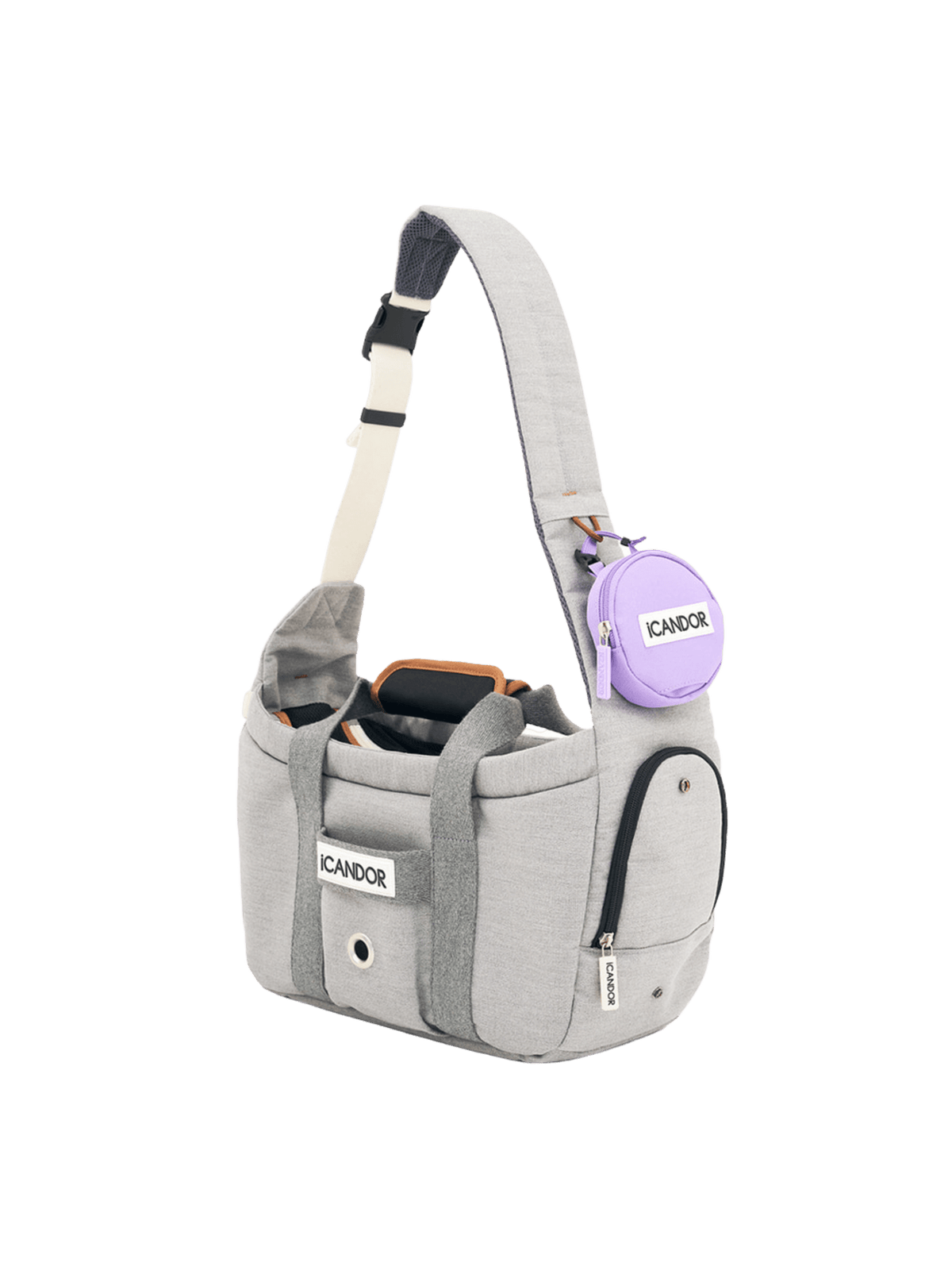iCandor | 寵物斜背包 Peek-a-boo bag ( 預售4月底 ) - RUFF & FETCH