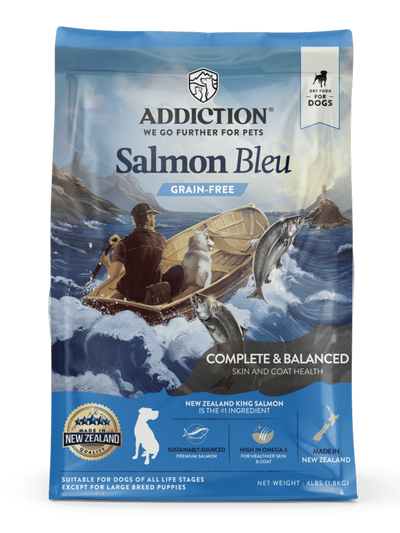 Addiction | 藍三文魚 成犬用 無穀物 紐西蘭製