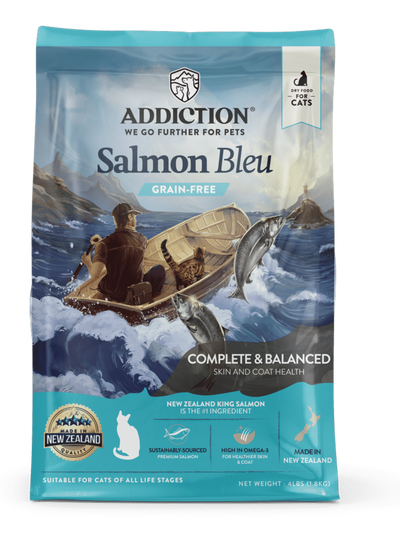 Addiction | 藍三文魚 成貓用 無穀物 紐西蘭製