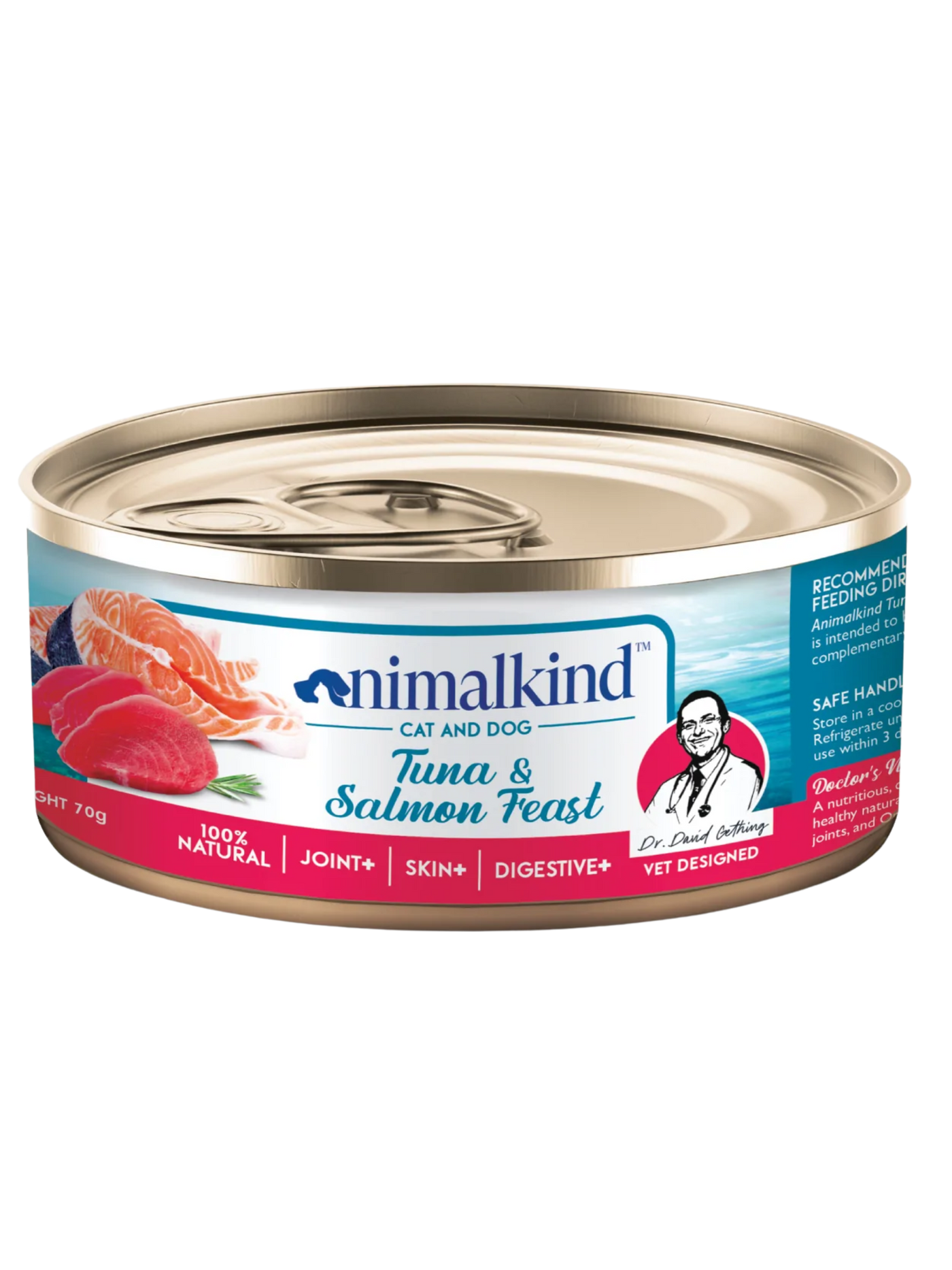 Animalkind | 吞拿魚和三文魚鮮味盛宴罐頭