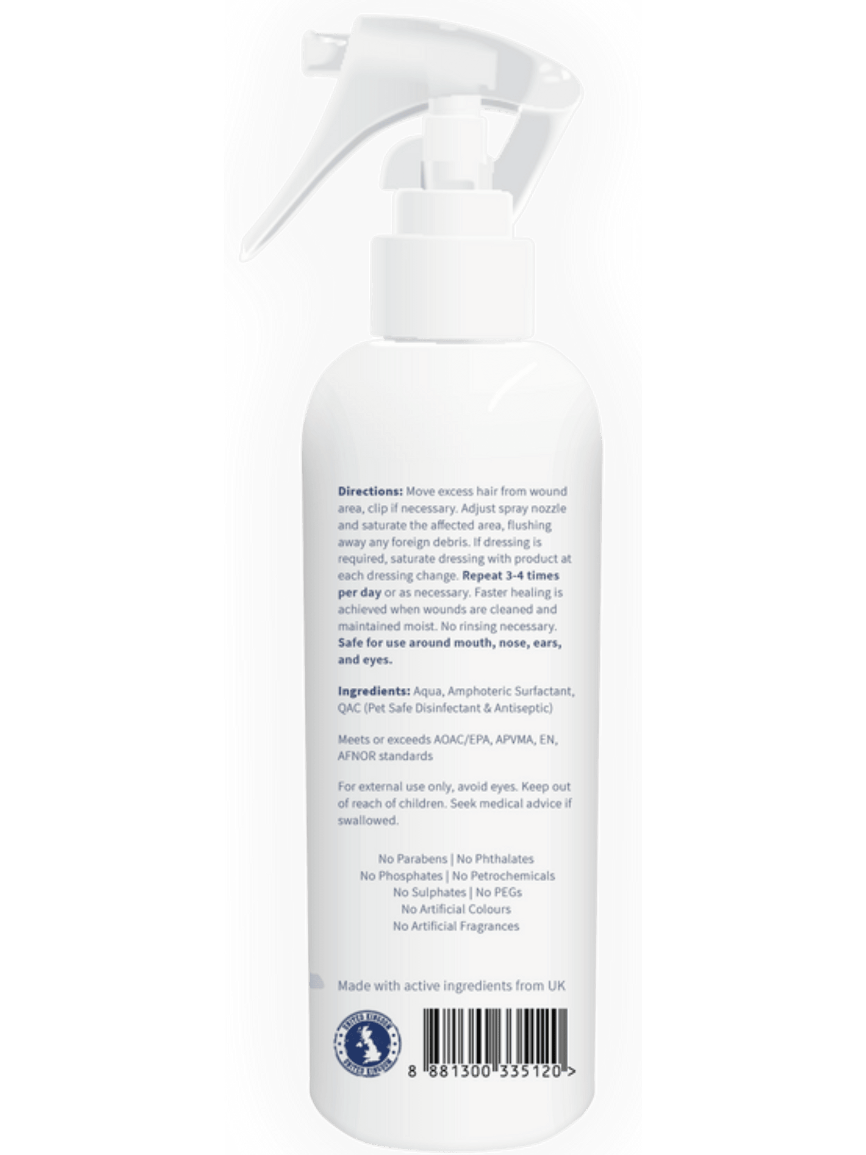 Beyond Clean | 獸醫認可傷口清潔護理及抗菌劑 250ml - RUFF & FETCH