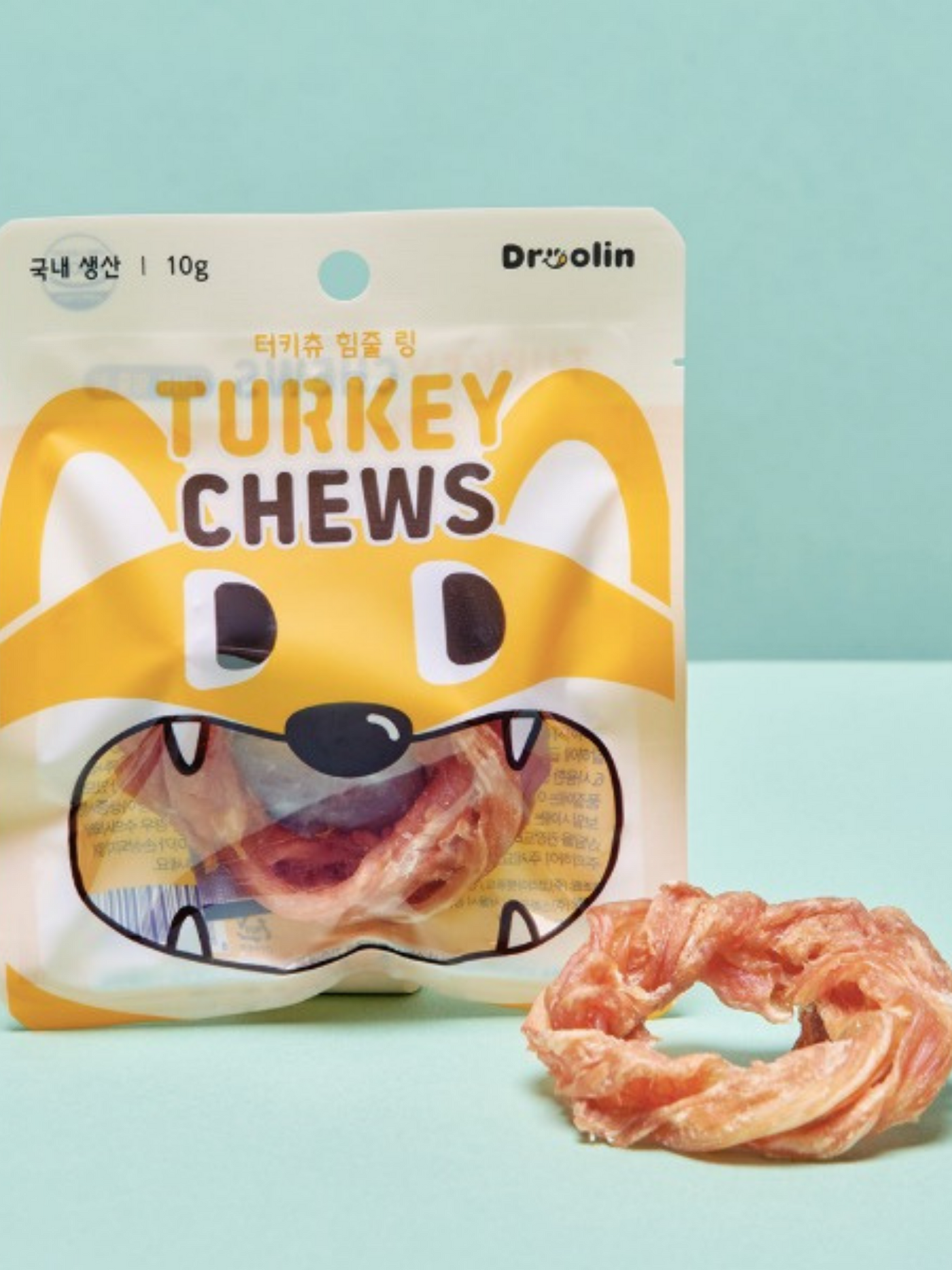 Droolin Turkey Chew | 火雞腱咀嚼圈 （10g）