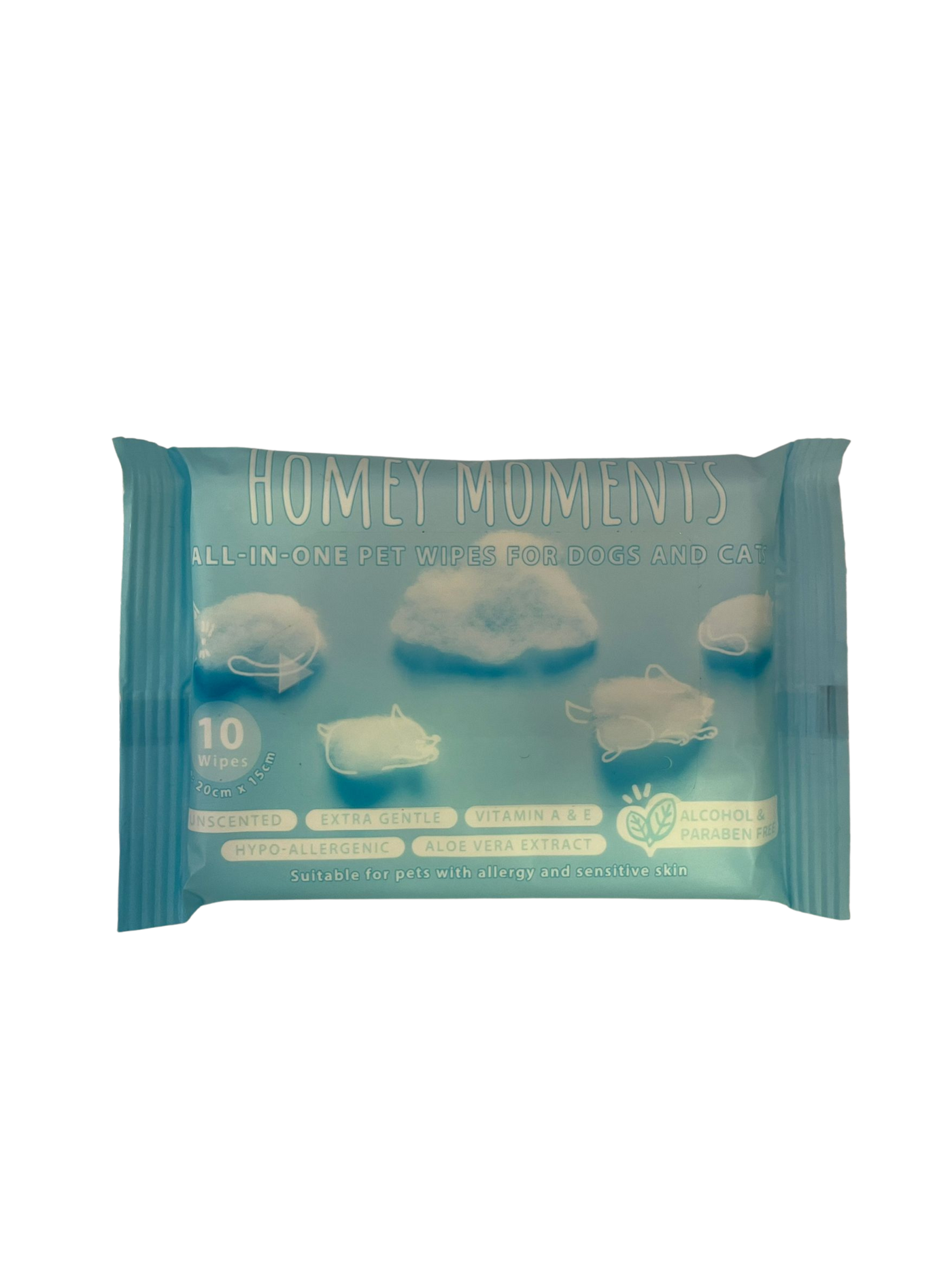 Homey Moments |  低敏柔軟消毒濕紙巾（ 10 包 $50）Bundle