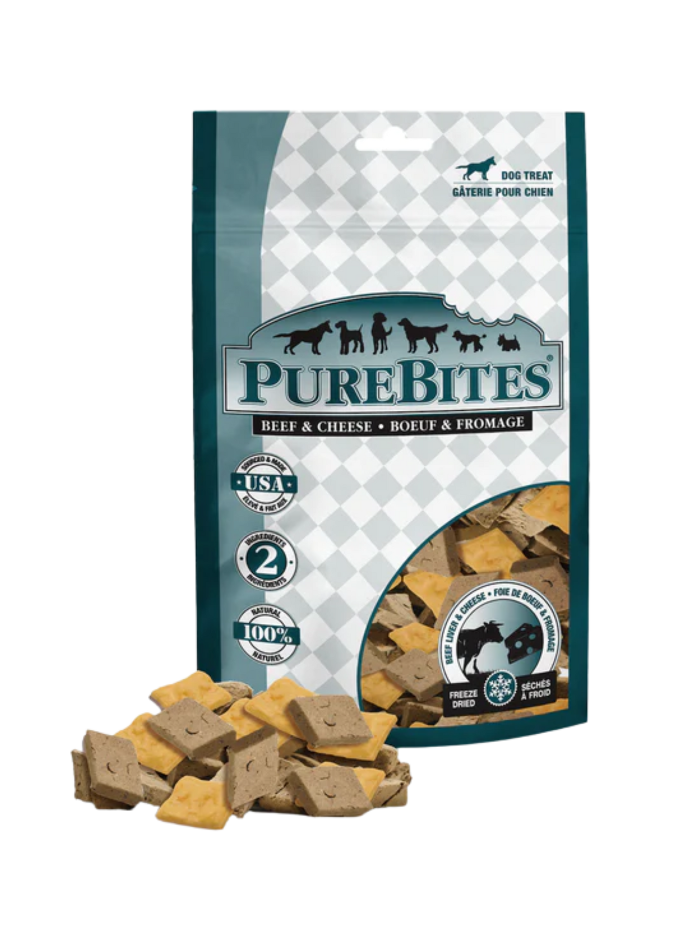 PureBites | 凍乾牛肝和芝士小食