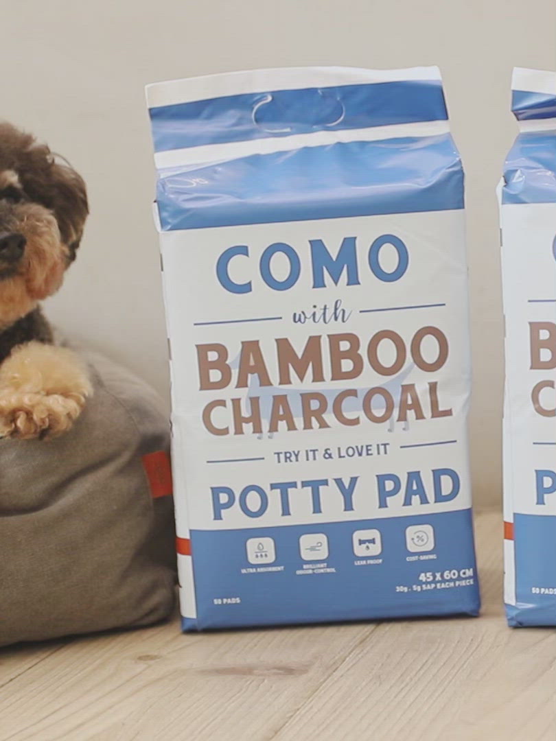 Como | Potty Pads 超強吸力毛孩竹碳尿墊 45*60cm 50pcs