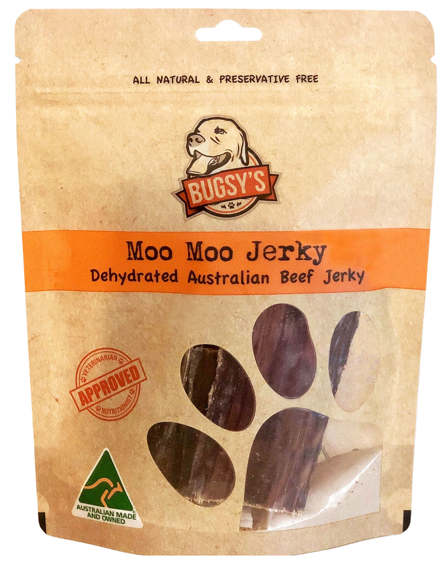 Bugsy's | Healthy Pet Treats - Australian Beef Jerky