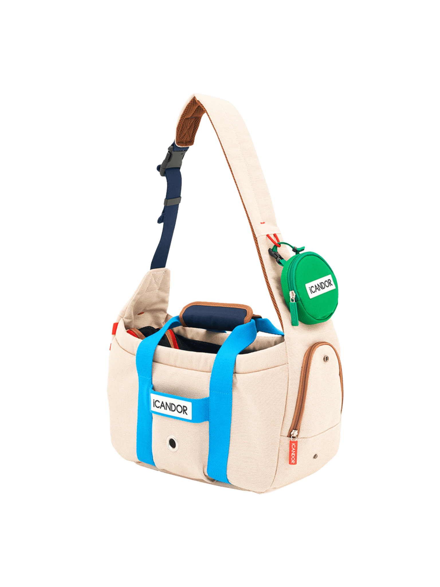 iCandor | 寵物斜背包 Peek-a-boo bag ( 預售4月底 ) - RUFF & FETCH